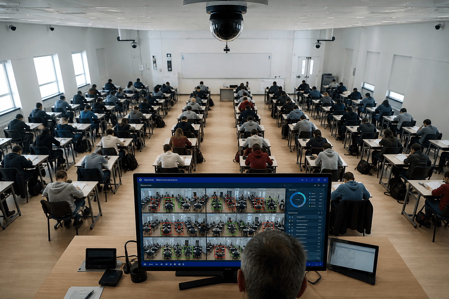 SmartAttendance exam proctoring monitoring